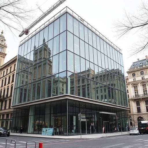 Foto prima della ristrutturazione di un ufficio in zona Porta Nuova a Milano