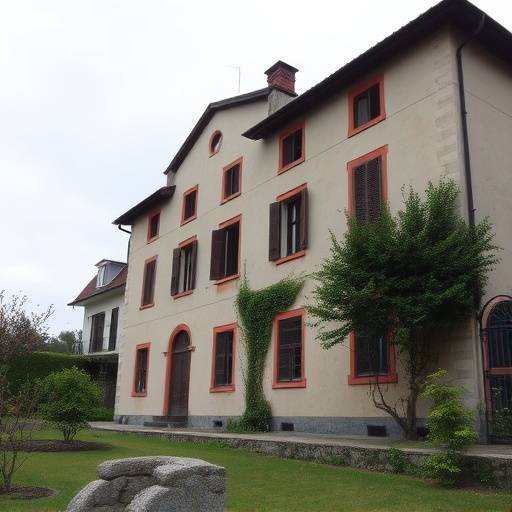 Foto prima della ristrutturazione di una villa a Sesto San Giovanni